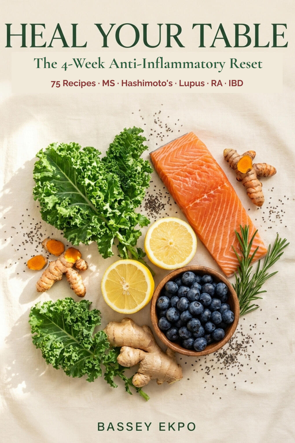 Heal Your Table book cover by Bassey Ekpo